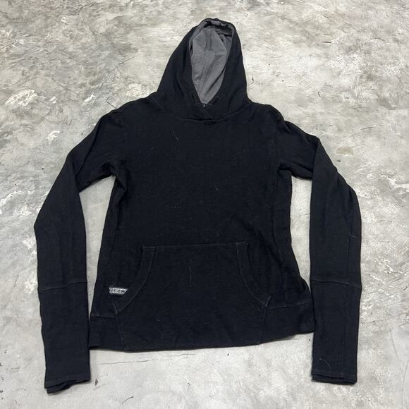 PAKA Apparel The Hoodie in Black Womens Size Small - Picture 1 of 9